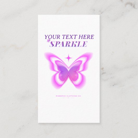 SPARKLE VISITEKAARTJE (Voorkant)