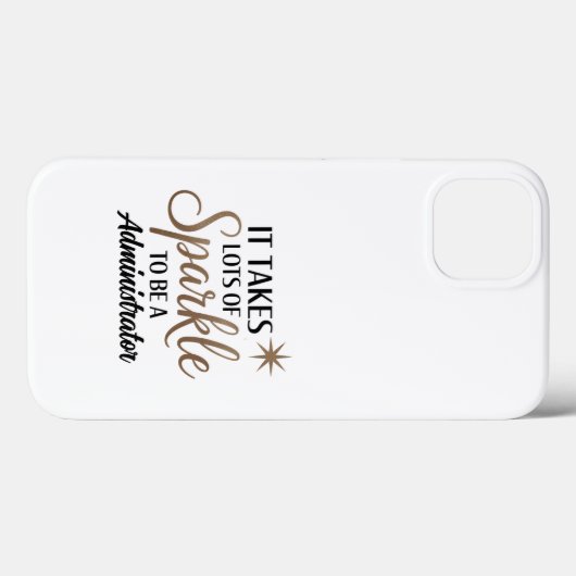 Sparkle voor beheerders Case-Mate iPhone case (Achterkant (horizontaal))