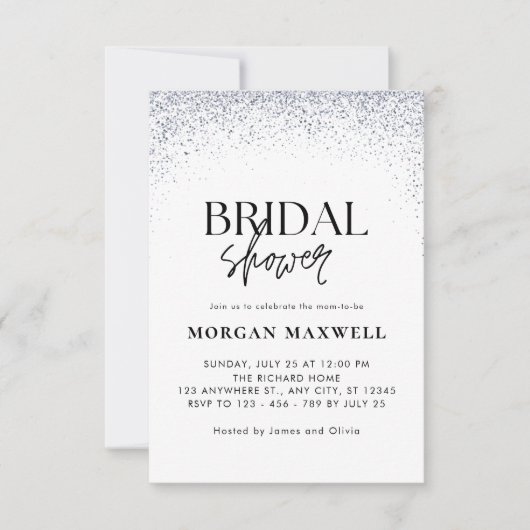 Sparkle Vrijgezellenfeest Disco Kaart (Voorkant)