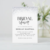 Sparkle Vrijgezellenfeest Disco Kaart (Staand voorkant)