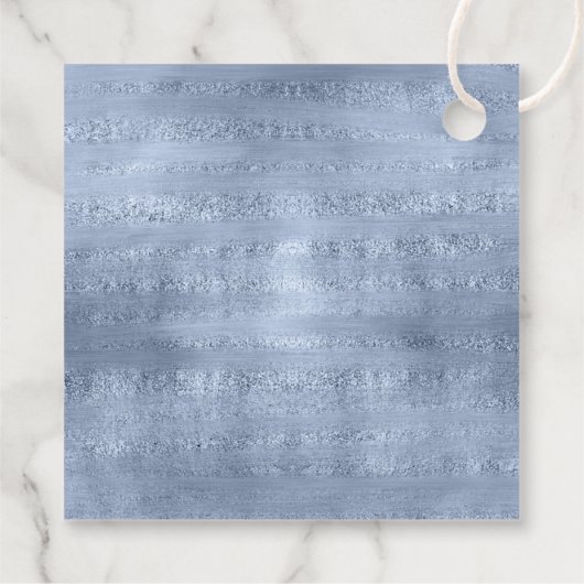 Sparkle Wedding Blue ID515 Bedankjes Labels (Achterkant)