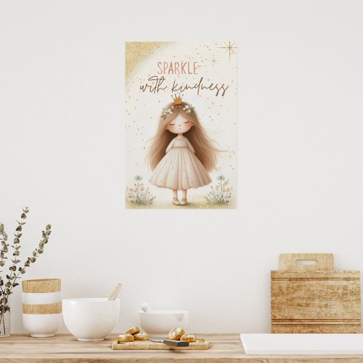 Sparkle with kidness poster (Keuken)