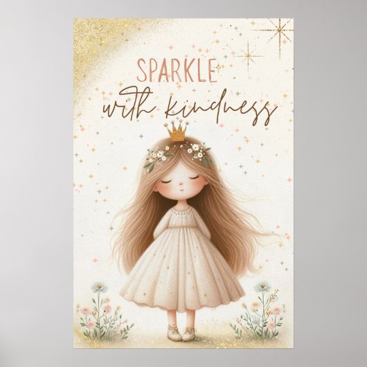 Sparkle with kidness poster (Voorkant)