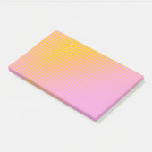 Sparkle yellow and pink post-it notes (Schuin)