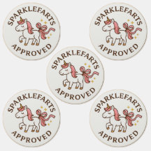 Sparklefarts Goedgekeurde Labels - CherryBombCo