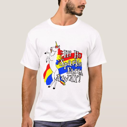 Sparklefarts Rainbow T-Shirt (Voorkant)