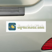 SparkleFish-Bumpersticker Bumpersticker (Op auto)