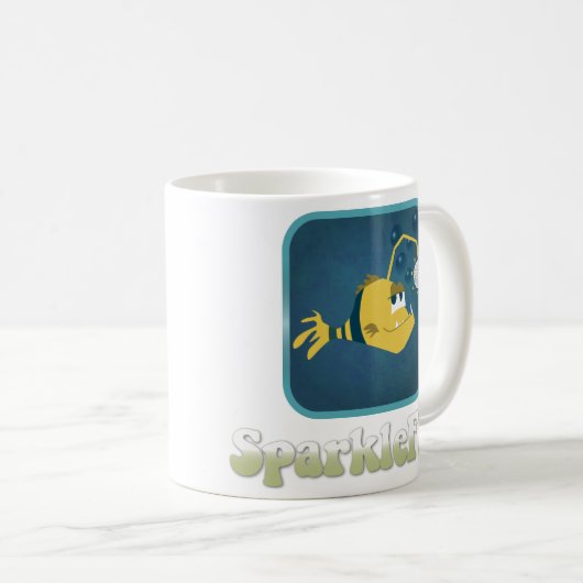 SparkleFish-Mok Koffiemok (Voorkant rechts)
