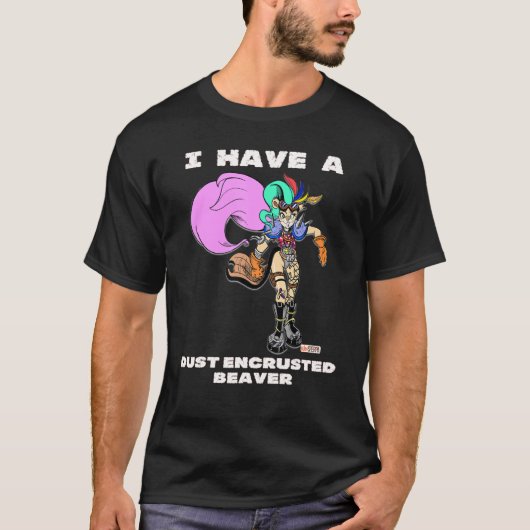 Sparklepony the Dusty Beaver T-shirt (Voorkant)