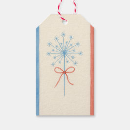 Sparkler Cadeaubijslage  Cadeaulabel