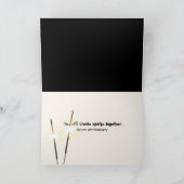 Sparkler Forever voor Jubileum Kaart (Binnen)