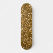 Sparkler Gold Skateboard (Voorkant)