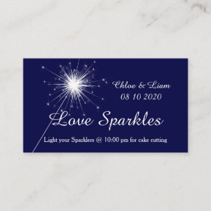 Sparkler Label Informatiekaartje