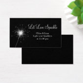 Sparkler Label Visitekaartje (Bureau)