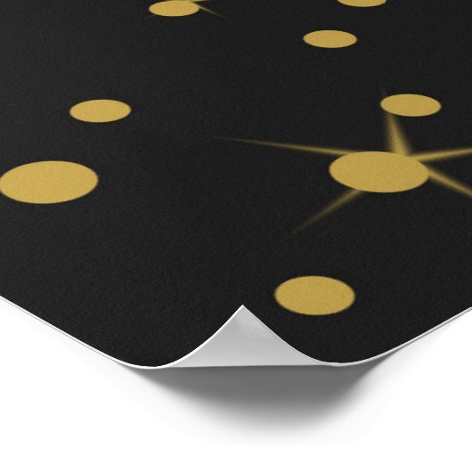 Sparkler: neem er een mee in gebarentaal goud en z poster (Hoek)