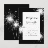 Sparkler RSVP (zwart) (Voorkant / Achterkant)