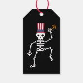 Sparkler Skelet Cadeaulabel (Voorkant)