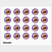 SPARKLERENDE HORSE STICKERS GEPERSONALISEERD (Vel)