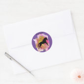 SPARKLERENDE HORSE STICKERS GEPERSONALISEERD (Envelop)