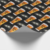Sparklers in 21-jarige bier cadeaupapier (Hoek)