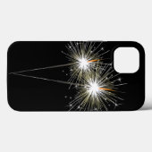 Sparklers op zwart Case-Mate iPhone case (Achterkant (horizontaal))