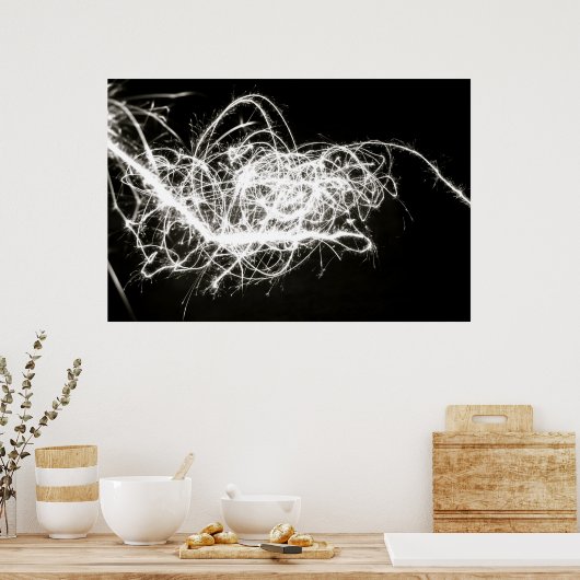 Sparklers Poster (Keuken)
