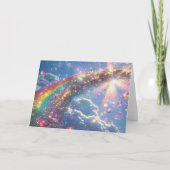 Sparkles digitale kunst bedankkaart (Voorkant)