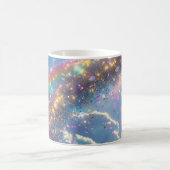 Sparkles digitale kunst koffiemok (Center)