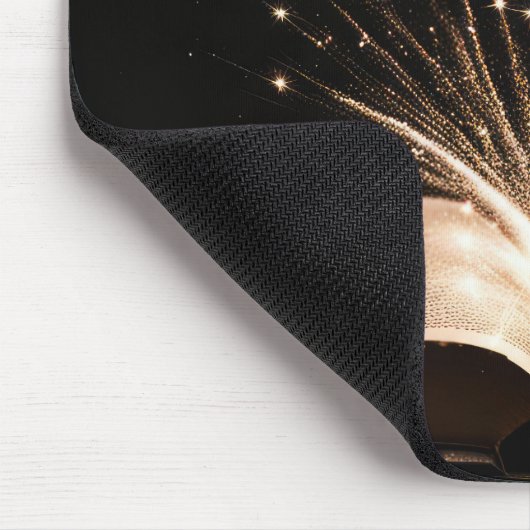 Sparkles exploding uit open boek muismat (Hoek)