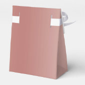 Sparkles & Glamor, Roos Gold Birthday Party Bedankdoosjes (Achterkant)