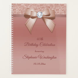 Sparkles & Glamor, Roos Gold Birthday Party Planner