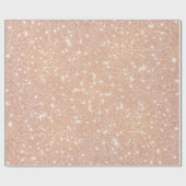 Sparkles in Beige Cadeaupapier (Vlak)