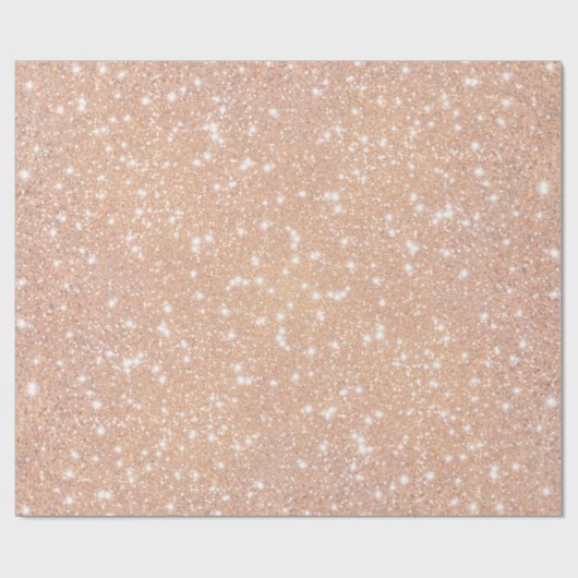 Sparkles in Beige Cadeaupapier (Vlak)