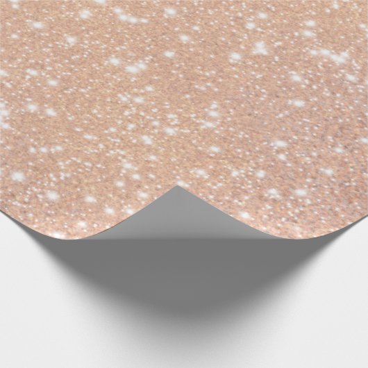 Sparkles in Beige Cadeaupapier (Hoek)