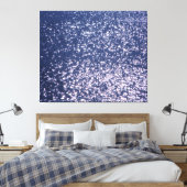 Sparkles op waterstrand House Canvas Afdruk (Insitu (Slaapkamer))