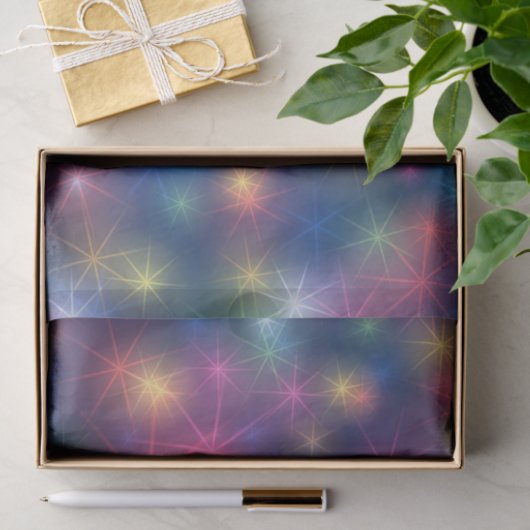 Sparkles Party-lampjes Tissuepapier (Geschenk)