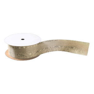 Sparkles - Penseelstreken Lt Roos Gold Faux Glitte Satijnen Lint