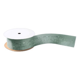 Sparkles - Penseelstreken Mint Green 1,5 inch Satijnen Lint