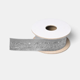 Sparkles - Penseelstreken Silver1 1,5-inch Satijnen Lint