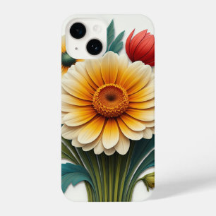 Sparkles Petals: een 4D-bloemfantasie iPhone 14 Hoesje