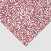 Sparkles Roos 3 Faux Glitter Tissuepapier (Detail)