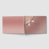 Sparkles & Roos Gold Glamor Birthday Party Gastenboek (Volledig)