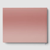 Sparkles & Roos Gold Glamor Birthday Party Gastenboek (Achterkant)