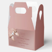 Sparkles & Roos Gouden Glamour Verjaardagsfeest Bedankdoosjes (Geopend)