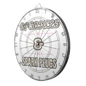 Sparkles & Spark Plugs — Dartbord (Voorkant Rechts)