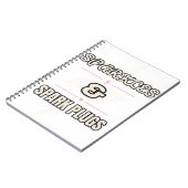 Sparkles & Spark Plugs — Notitieboek (Linkerzijde)