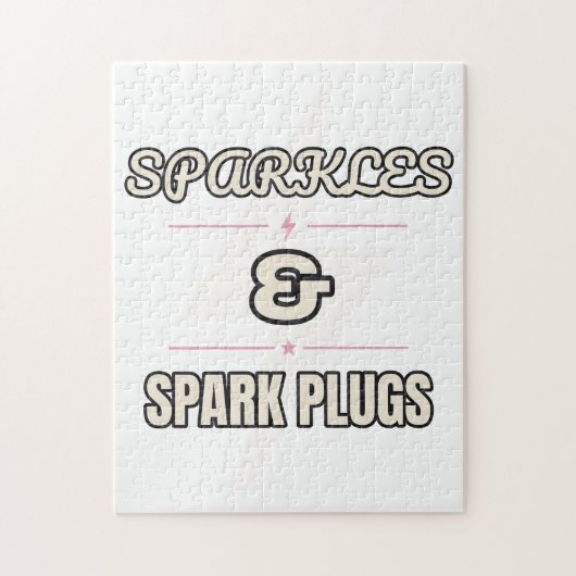Sparkles & Spark Plugs — Puzzel (Verticaal)