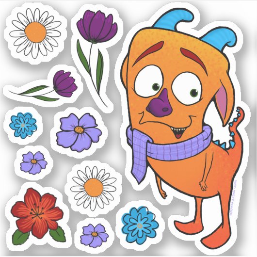 Sparkles, sticker (Voorkant)