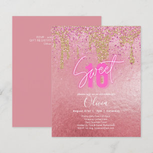 Sparkles Sweet16 Roze Glitterij Verjaardag