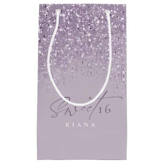 Sparkles Sweet Sixteen Mauve ID912 Klein Cadeauzakje (Voorkant)